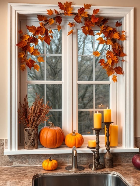 cozy autumn kitchen decor