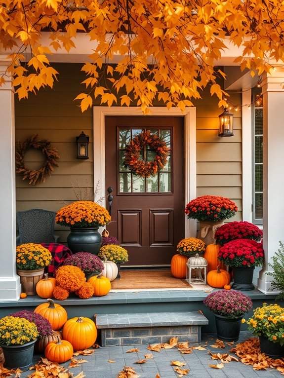 cozy autumn outdoor decorations
