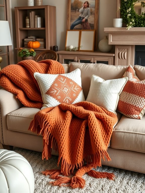 cozy blanket layering styles