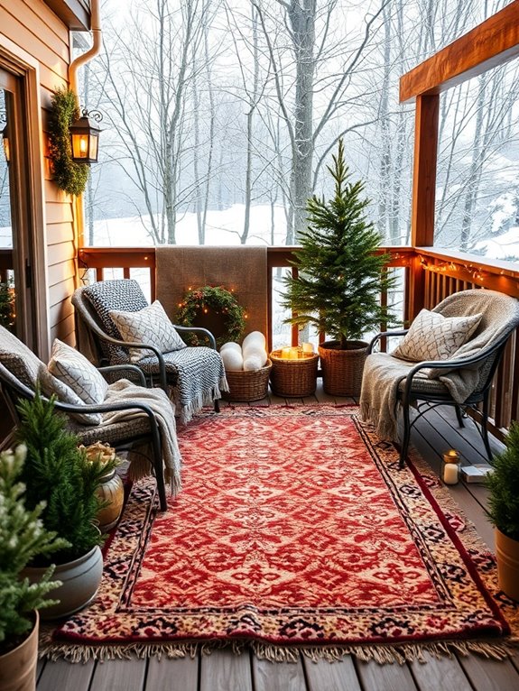 cozy durable outdoor rugs