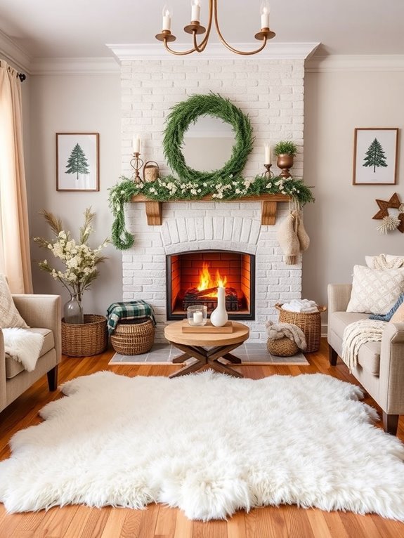 cozy elegance with faux fur