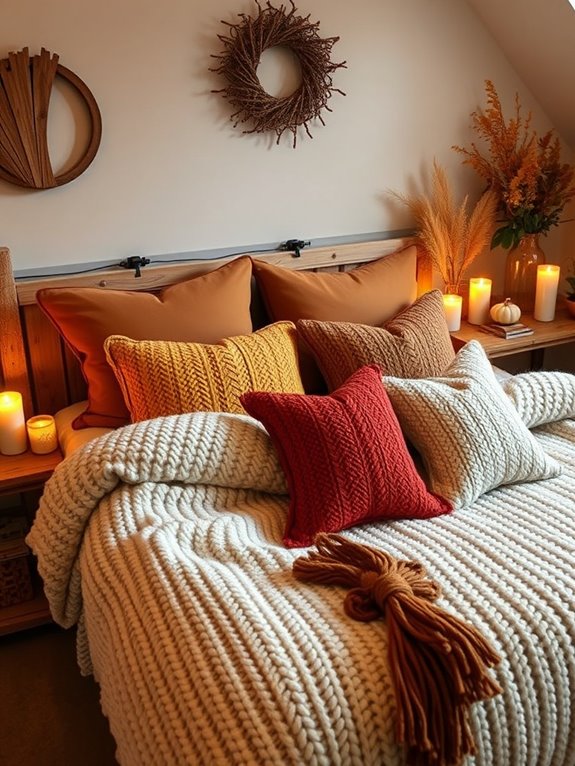 cozy fall bedroom transformations