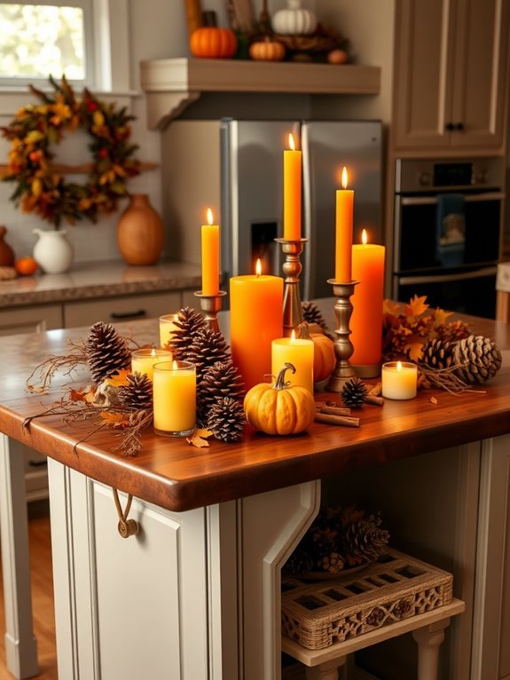 cozy fall candle aromas