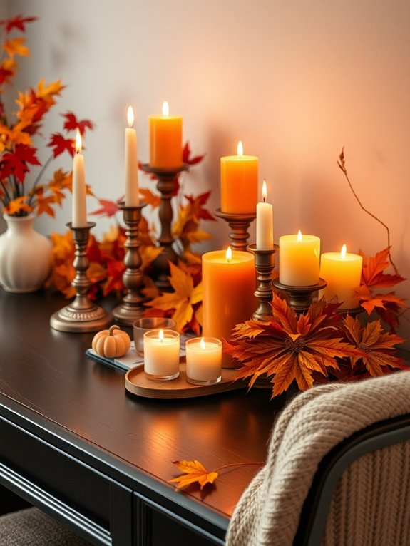 cozy fall candle scents