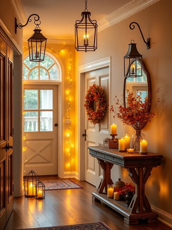 cozy foyer lighting ideas