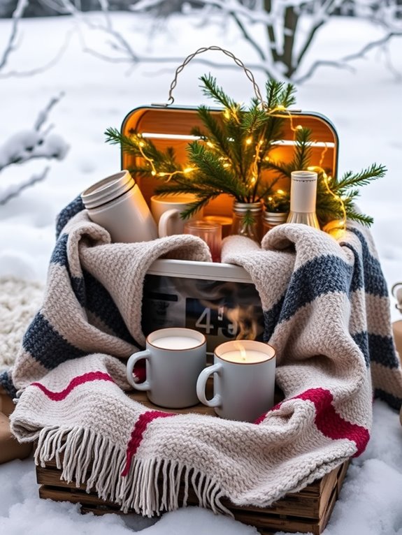 cozy insulated drink station