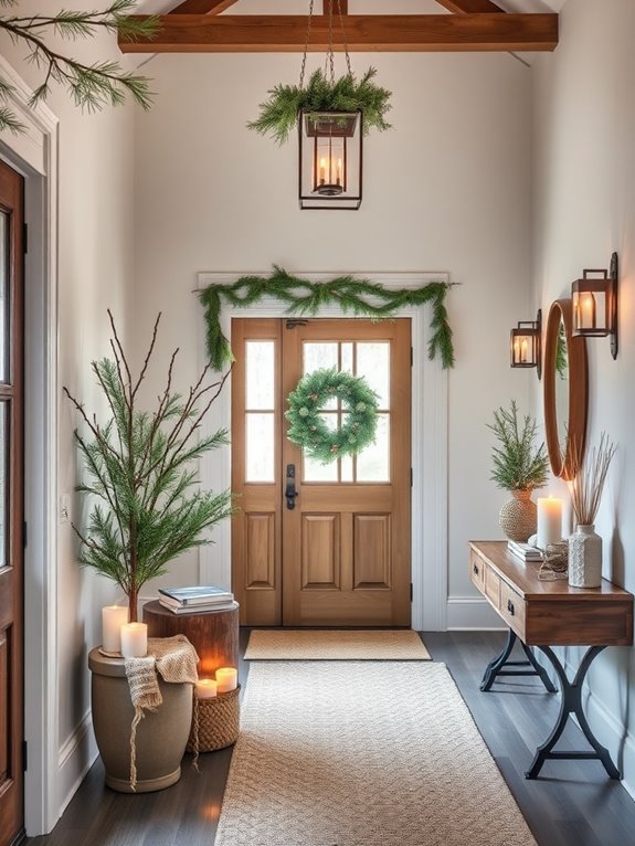 cozy natural winter decor