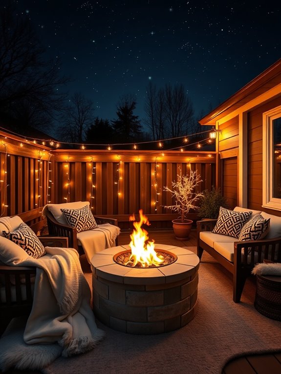 cozy outdoor heated furniture