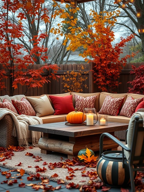 cozy outdoor lounge essentials