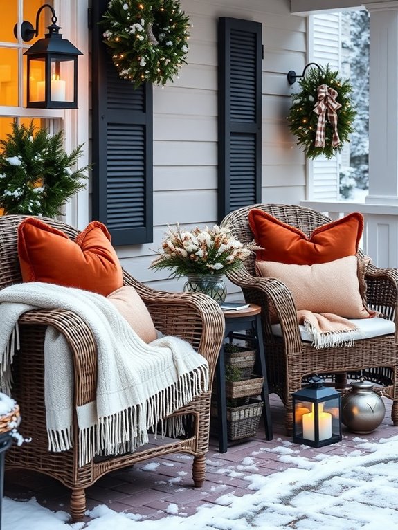 cozy outdoor winter decor