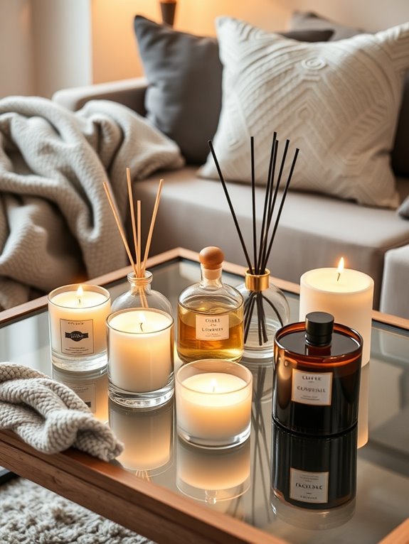 cozy scented atmosphere creation