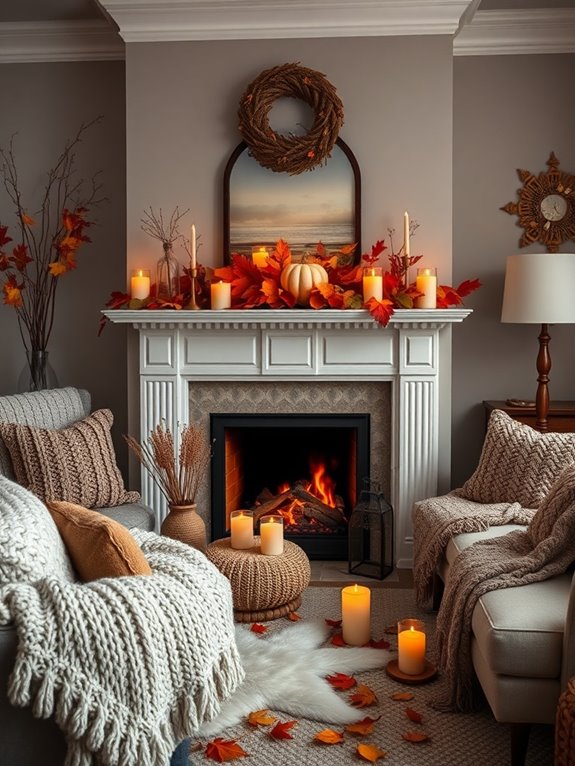 cozy textiles create comfort