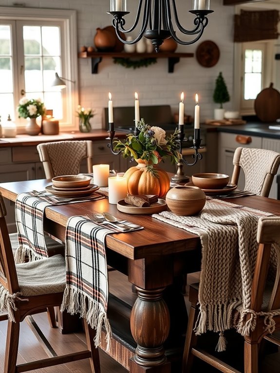 cozy textiles for fall