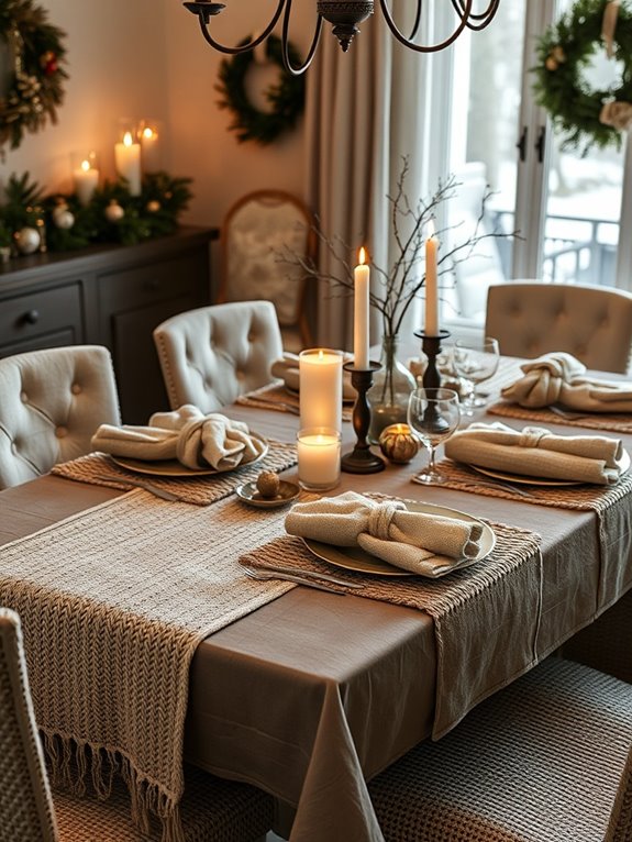 cozy textiles for gatherings