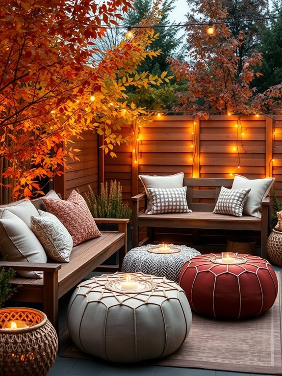 cozy versatile outdoor seating