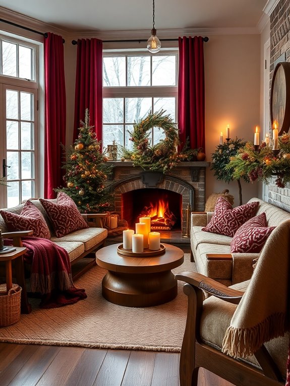 cozy warm color palette