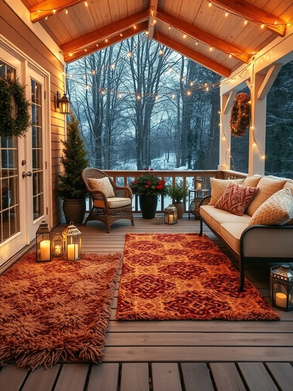 cozy warm rug options