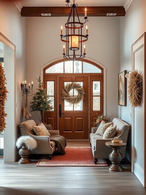 cozy winter color palette