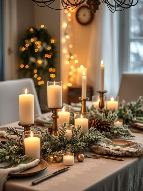 create cozy dining ambiance
