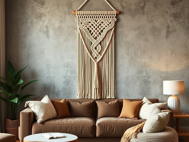 diy macram wall hanging