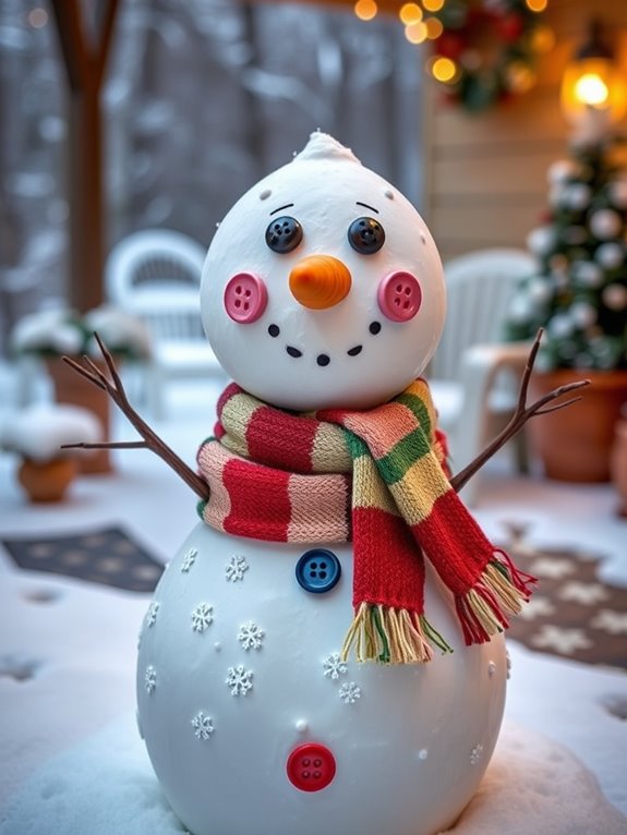 diy snowman decoration guide