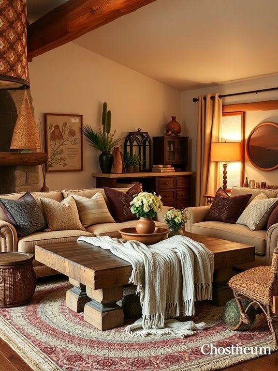 earthy color warmth suggested