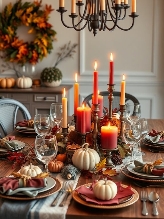 elegant candle arrangements elevate