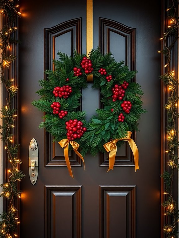 elevate winter yard decor