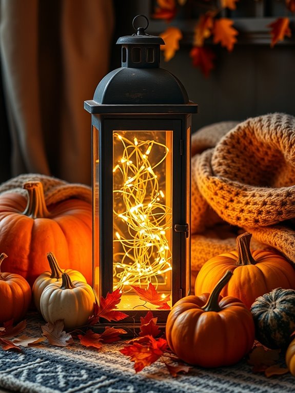 enchanting lanterns with fairy lights