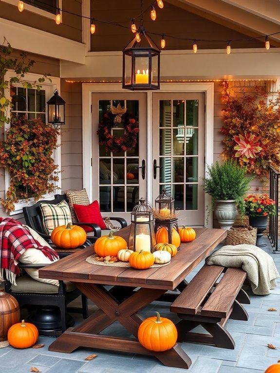 essential autumn patio decor