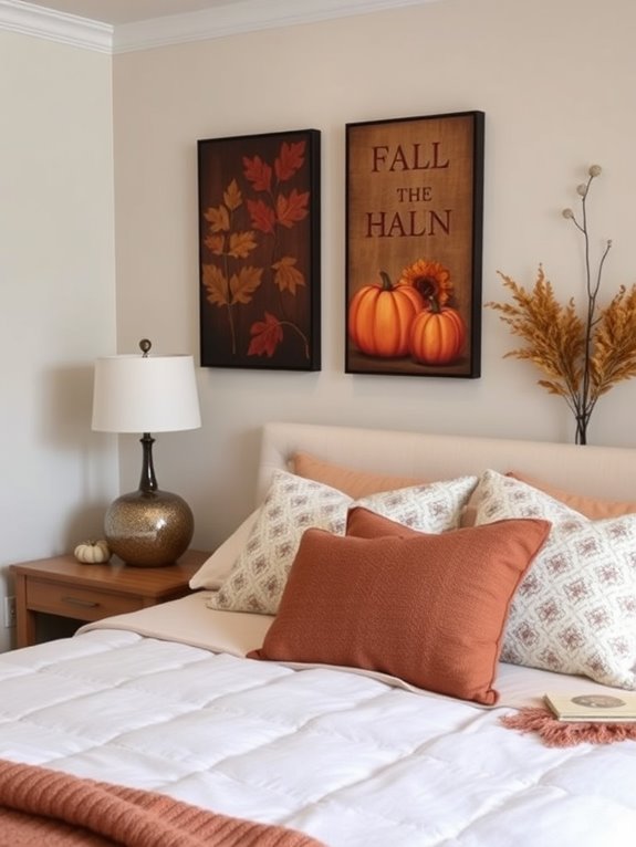 fall inspired wall art decoration