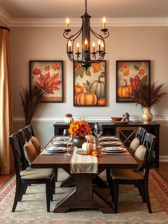 fall inspired wall art ideas