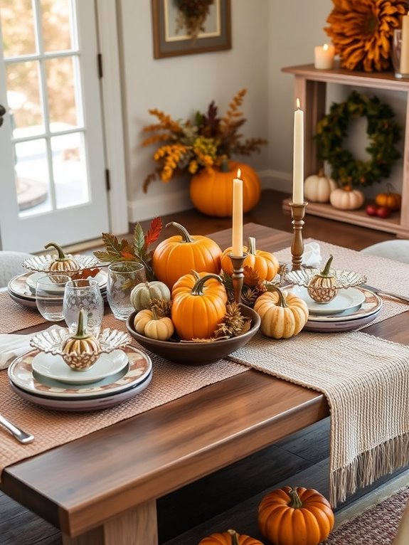 festive fall dishware ideas
