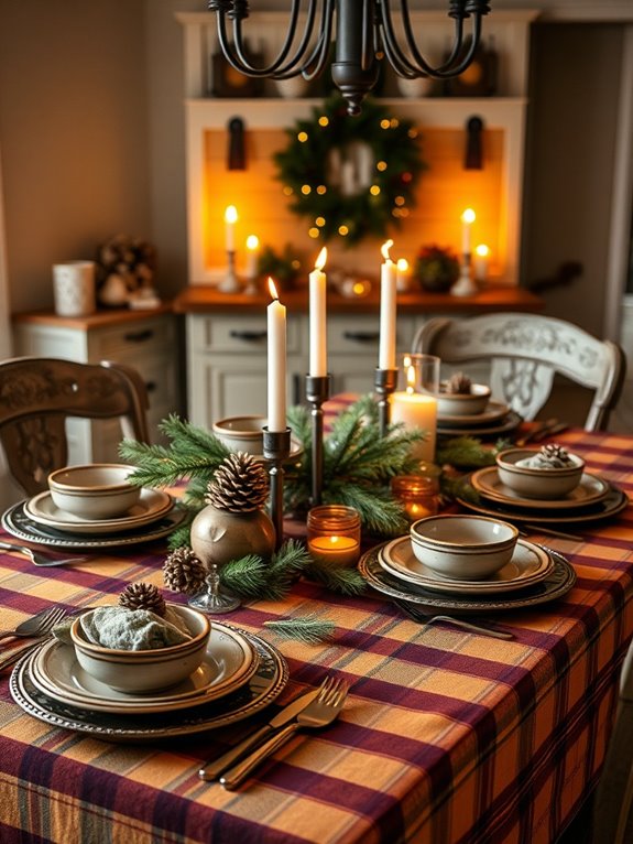 festive winter dining experience