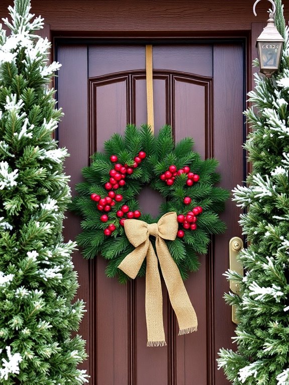 festive wreaths for decoration