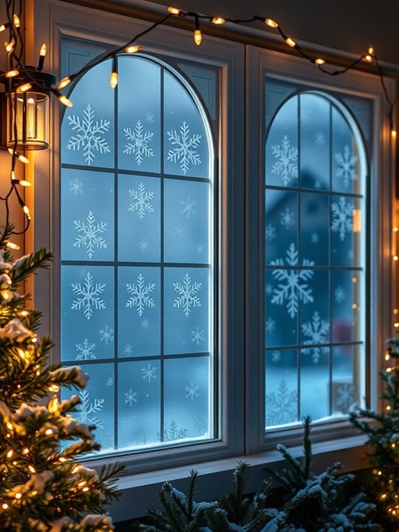 frosted window diy project