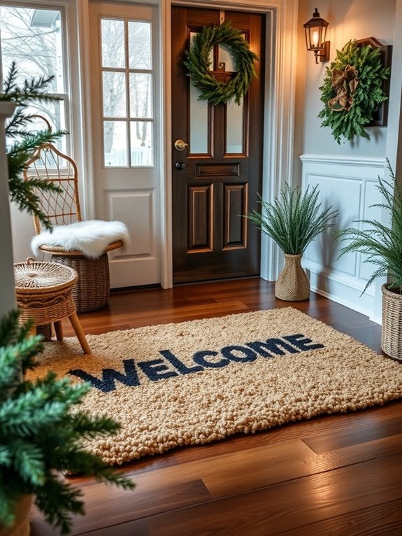 inviting personal entryway decor