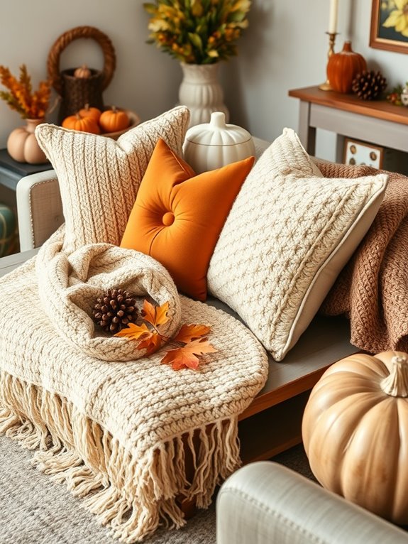 layered textures for coziness