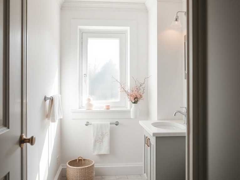 light colors for bathrooms