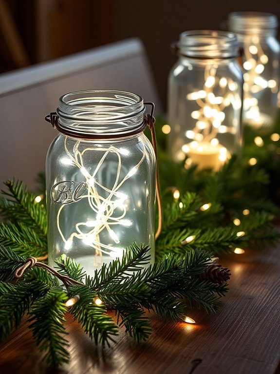 magical glass jar lanterns