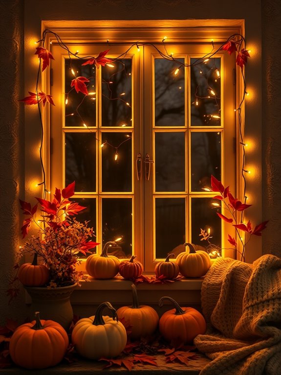 magical glow with string lights