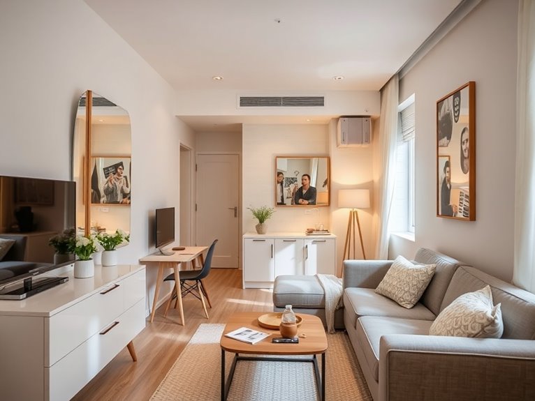 maximize space in apartments