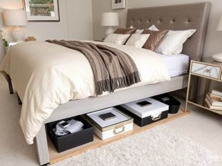 maximize space with organization