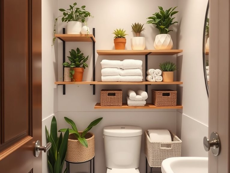 maximize vertical storage creatively