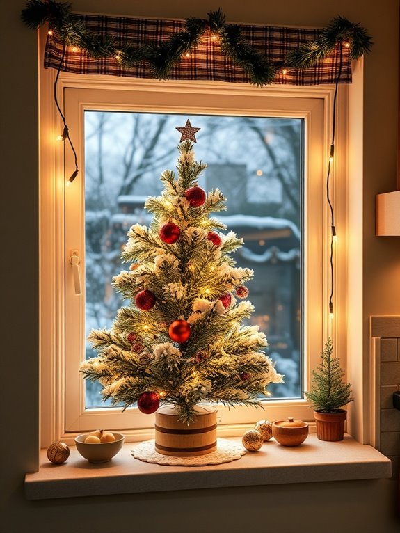 miniature christmas tree decoration