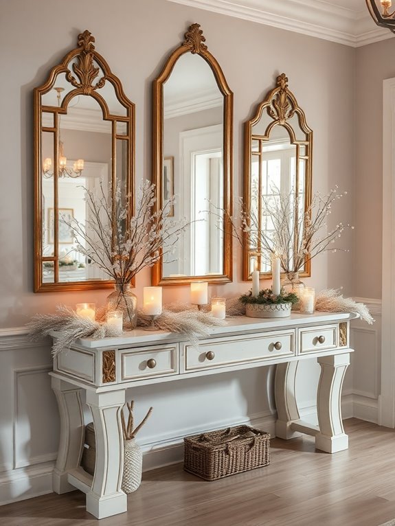 mirrors enhance light and space