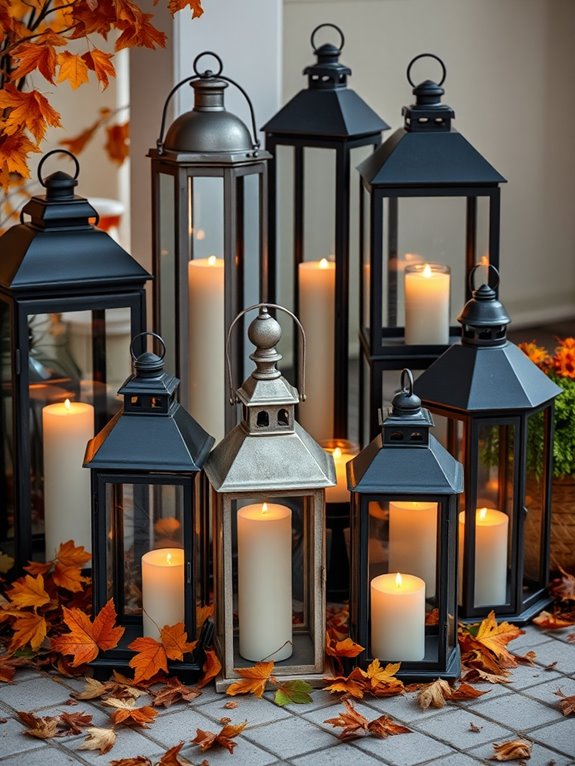 mix and match lantern sizes
