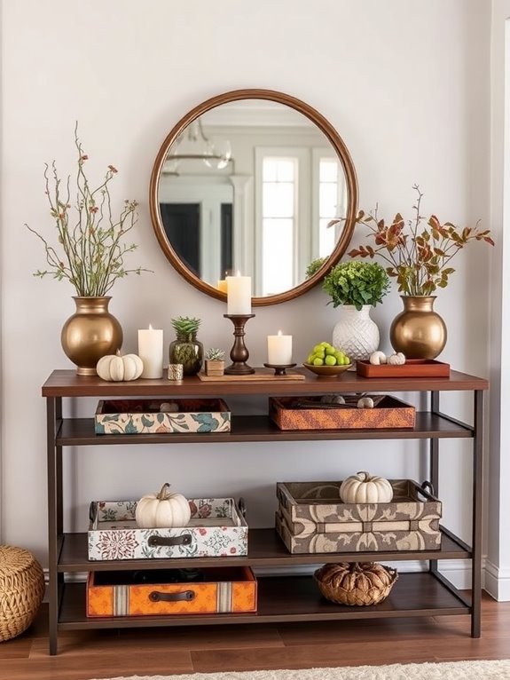 mix and match trays stylishly