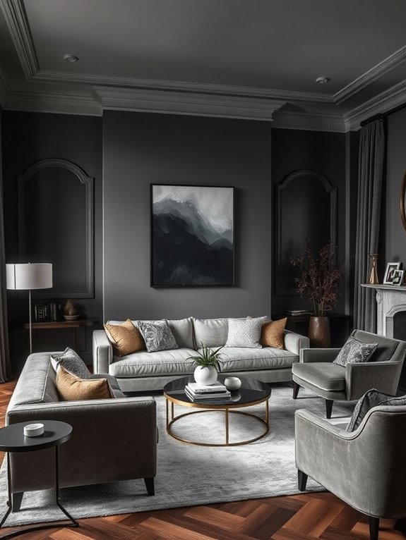 moody grays enhance home design