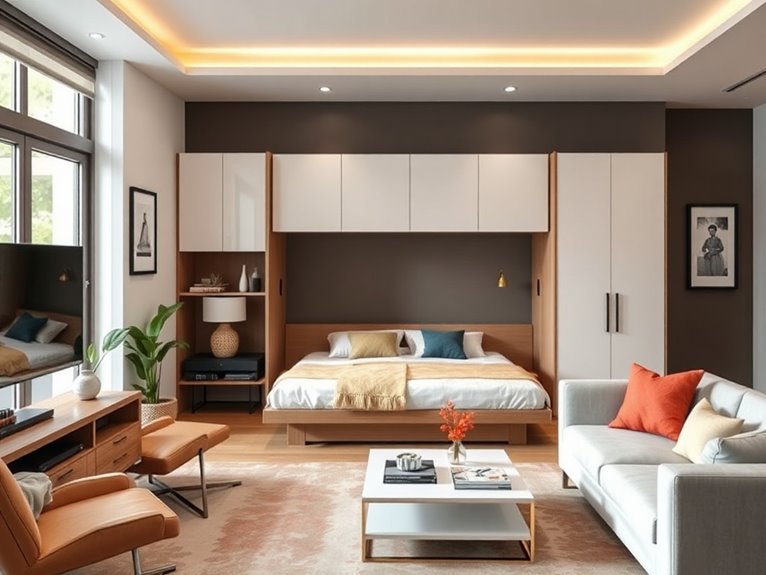 murphy bed space saving solution